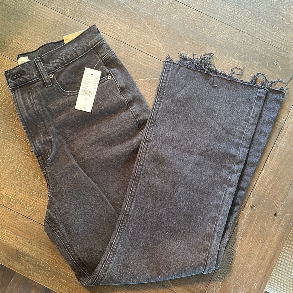PacSun Black Ankle Cropped Jeans